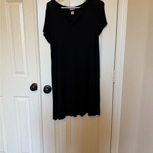 Mossimo Supply Co. Black V-Neck Top